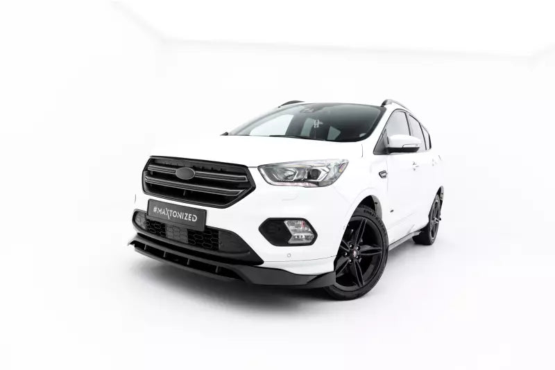 Maxton Design Frontlippe für Ford Kuga ST-Line Mk2 Facelift Hochglanz schwarz – Ansicht 2