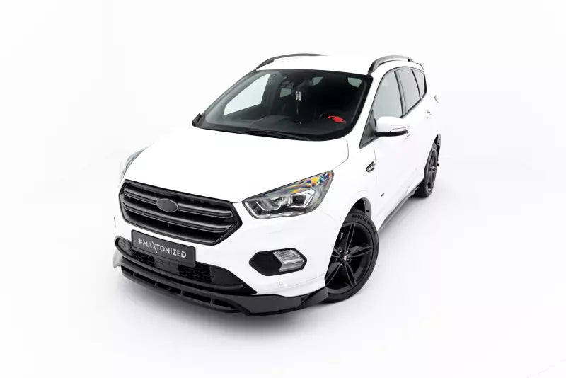 Maxton Design Frontlippe für Ford Kuga ST-Line Mk2 Facelift Hochglanz schwarz – Ansicht 3