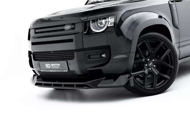 Maxton Design Frontlippe für Land Rover Defender Mk4 Hochglanz schwarz – Ansicht 4