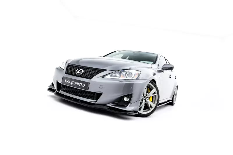 Maxton Design Frontlippe für Lexus IS F-Sport Mk2 (XE20) Facelift Hochglanz schwarz – Ansicht 2