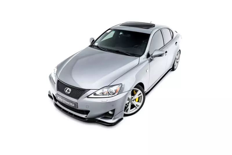 Maxton Design Frontlippe für Lexus IS F-Sport Mk2 (XE20) Facelift Hochglanz schwarz – Ansicht 3