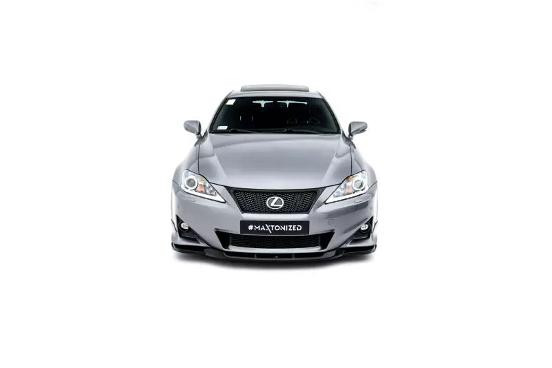 Maxton Design Frontlippe für Lexus IS F-Sport Mk2 (XE20) Facelift Hochglanz schwarz – Ansicht 4