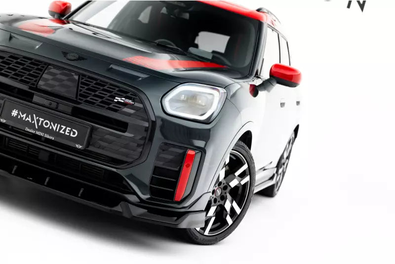Maxton Design Frontlippe für Mini Countryman JCW U25 Hochglanz schwarz – Ansicht 3