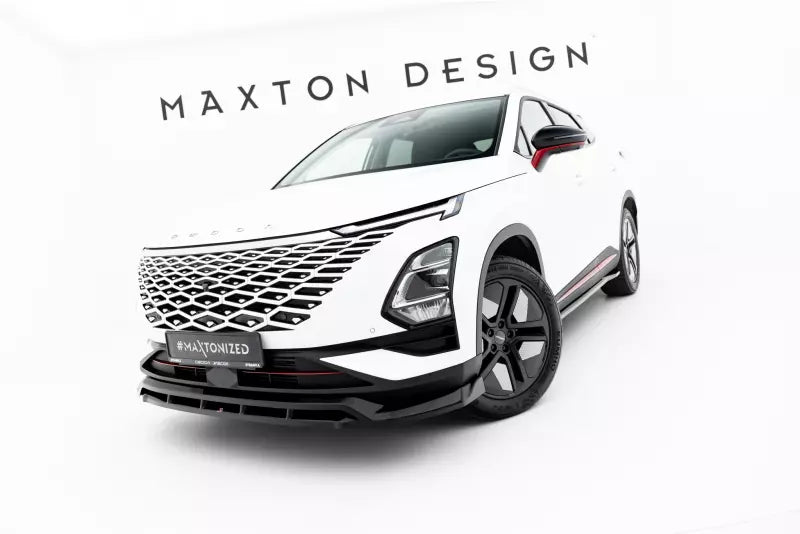 Maxton Design Frontlippe für Omoda 5 Mk1 Hochglanz schwarz – Ansicht 2