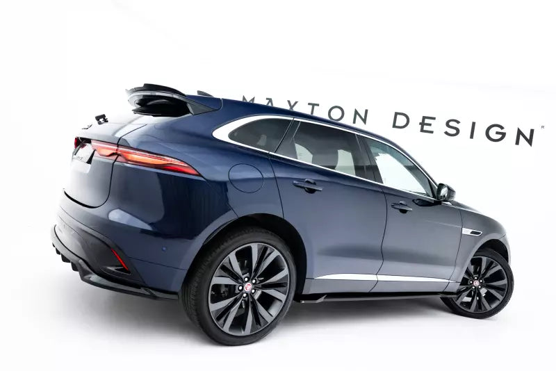 Maxton Design Heckdiffusor für Jaguar F-Pace R-Sport Mk1 Facelift Hochglanz schwarz – Ansicht 1