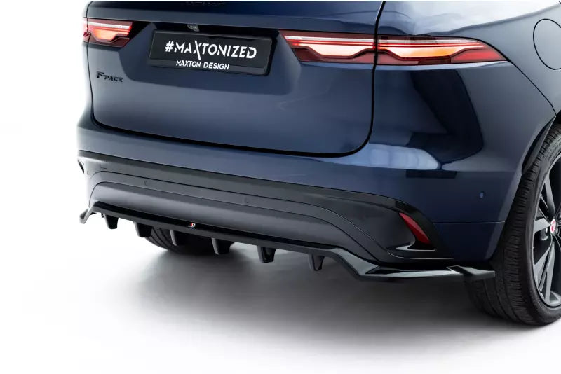 Maxton Design Heckdiffusor für Jaguar F-Pace R-Sport Mk1 Facelift Hochglanz schwarz – Ansicht 2