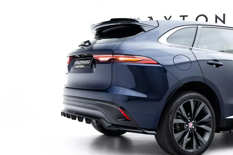 Maxton Design Heckdiffusor für Jaguar F-Pace R-Sport Mk1 Facelift Hochglanz schwarz – Ansicht 3