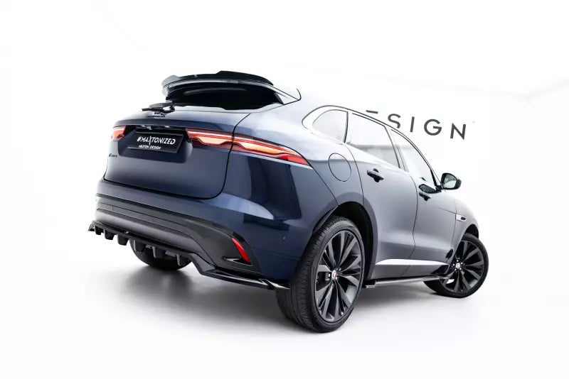 Maxton Design Heckdiffusor für Jaguar F-Pace R-Sport Mk1 Facelift Hochglanz schwarz – Ansicht 4