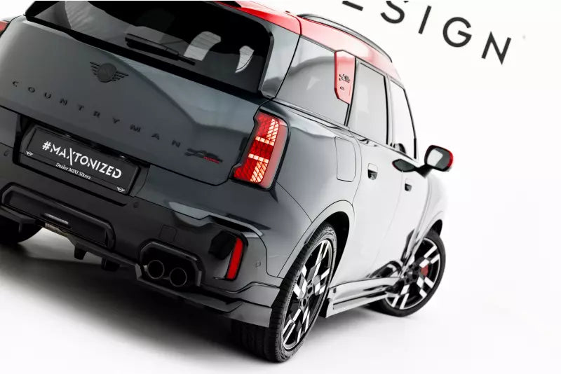 Maxton Design Heckdiffusor für Mini Countryman JCW U25 Hochglanz schwarz – Ansicht 1