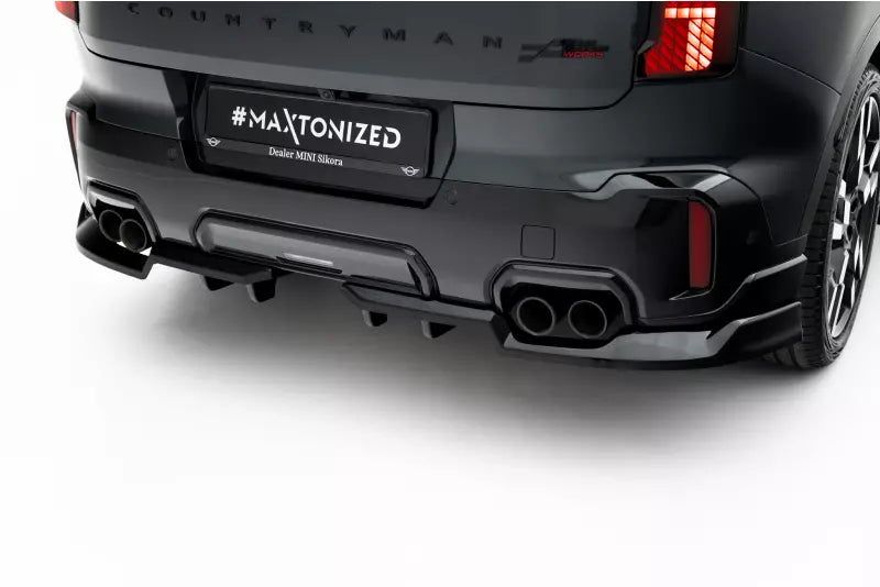 Maxton Design Heckdiffusor für Mini Countryman JCW U25 Hochglanz schwarz – Ansicht 3