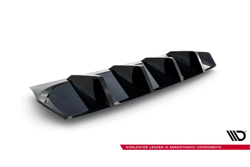 Maxton Design Heckdiffusor für Skoda Octavia SportLine Liftback / Combi Mk4 Facelift Hochglanz schwarz – Ansicht 4