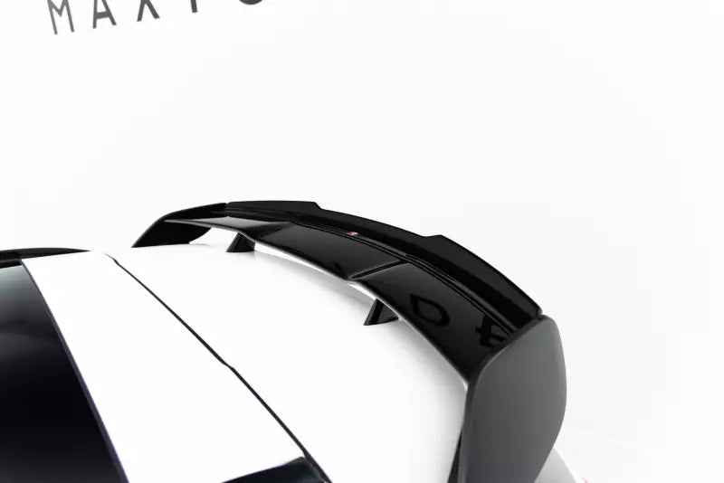 Maxton Design Heckspoiler Lippe für Mercedes GLA 45 AMG X156 Facelift Hochglanz schwarz – Ansicht 2