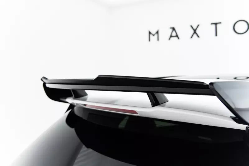 Maxton Design Heckspoiler Lippe für Mercedes GLA 45 AMG X156 Facelift Hochglanz schwarz – Ansicht 3
