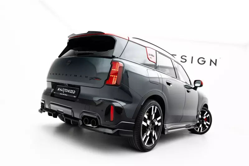 Maxton Design Heckspoiler Lippe für Mini Countryman JCW U25 Hochglanz schwarz – Ansicht 1