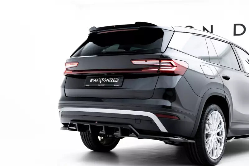 Maxton Design Heckspoiler Lippe für Skoda Kodiaq Mk2 Hochglanz schwarz – Ansicht 1