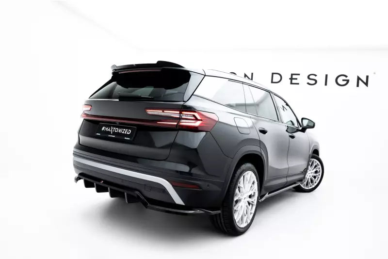 Maxton Design Heckspoiler Lippe für Skoda Kodiaq Mk2 Hochglanz schwarz – Ansicht 3
