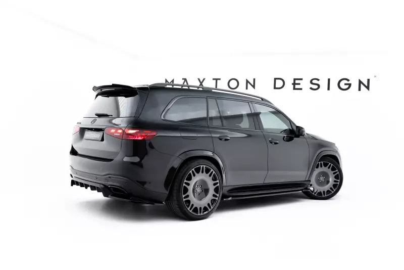 Maxton Design Seitenschweller (Paar) für Mercedes GLS AMG-Line X167 Facelift Hochglanz schwarz – Ansicht 1