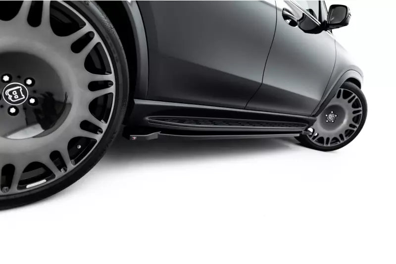 Maxton Design Seitenschweller (Paar) für Mercedes GLS AMG-Line X167 Facelift Hochglanz schwarz – Ansicht 4