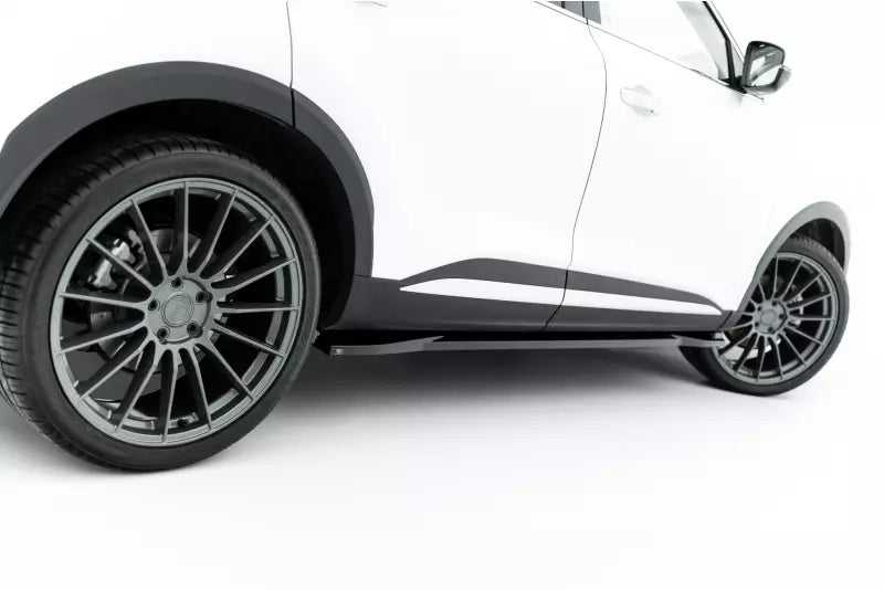 Maxton Design Seitenschweller (Paar) für MG HS Mk1 Facelift Hochglanz schwarz – Ansicht 4