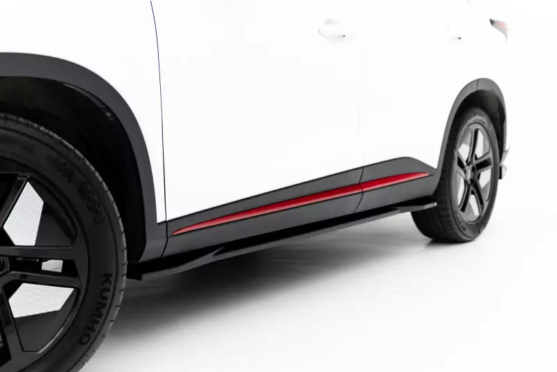 Maxton Design Seitenschweller (Paar) für Omoda 5 Mk1 Hochglanz schwarz – Ansicht 2