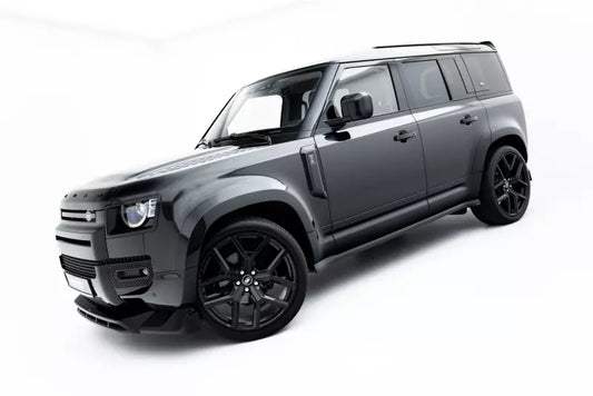 Maxton Design Seitenschweller (Paar) V.1 für Land Rover Defender 110 Mk4 Hochglanz schwarz – Ansicht 1