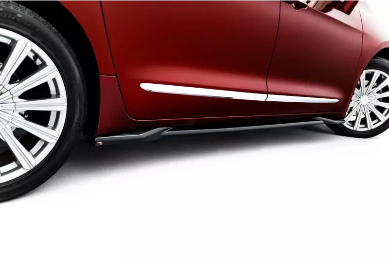 Maxton Design Seitenschweller (Paar) V.2 für Chrysler Pacifica Mk2 Hochglanz schwarz – Ansicht 1