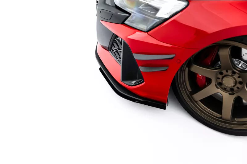Flaps für Street Pro Frontlippe für Audi RS3 Limousine 8Y Facelift Hochglanz schwarz – Ansicht 3