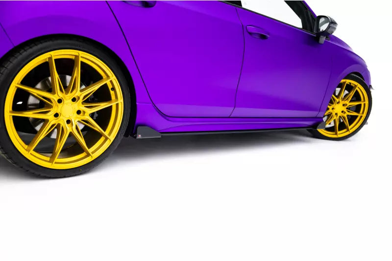 Flaps für Street Pro Seitenschweller für VW Golf R 8 / 8 Facelift Hochglanz schwarz – Ansicht 2