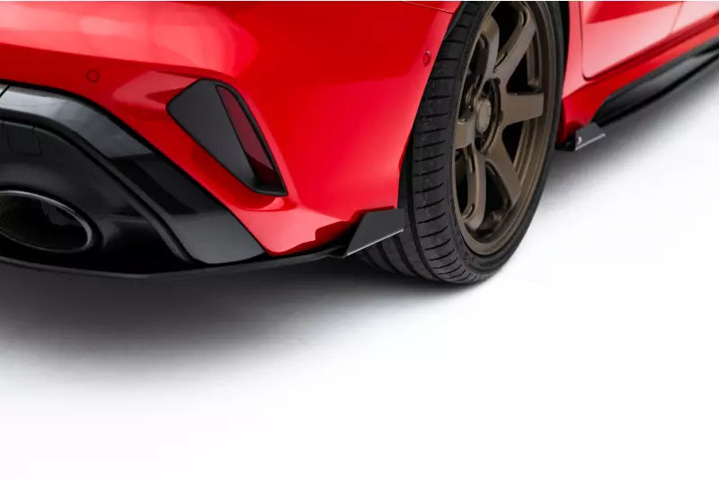 Maxton Design Street Pro Hintere Diffusor Flaps für Audi RS3 Limousine 8Y Facelift Hochglanz schwarz – Ansicht 2