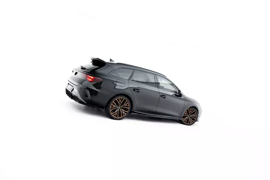 Maxton Design Seitenschweller (Paar) für Cupra Leon Aero Mk1 Facelift Hochglanz schwarz – Ansicht 1