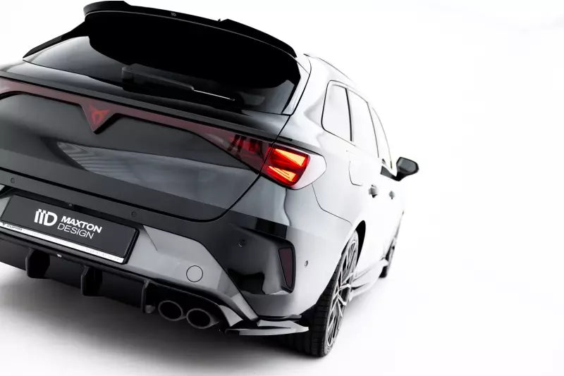 Maxton Design Diffusor Flaps V.6 für Cupra Leon ST Mk1 Facelift Hochglanz schwarz – Ansicht 1