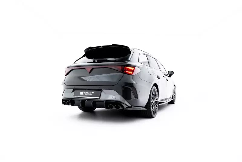 Maxton Design Diffusor Flaps V.6 für Cupra Leon ST Mk1 Facelift Hochglanz schwarz – Ansicht 2