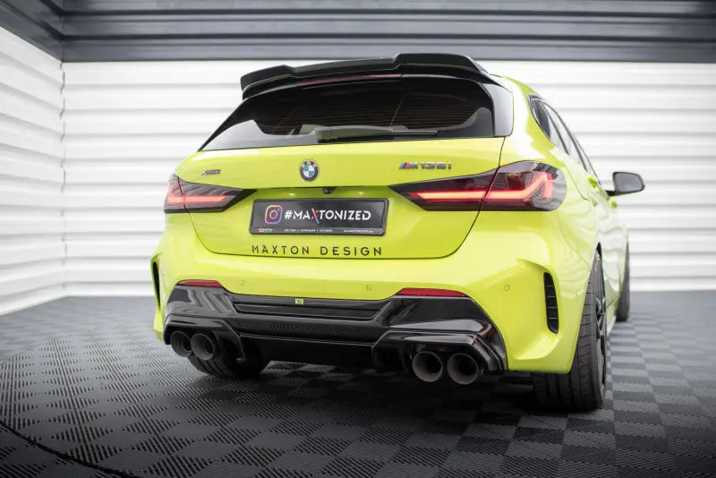 Maxton Design Heckdiffusor V.2 mit Milltek Sport Auspuff für BMW 1er F40 M135i Titan 4 x 100mm – Ansicht 3