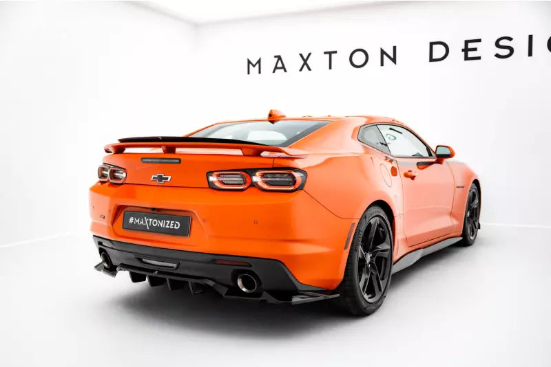 Maxton Design Heckdiffusor für Chevrolet Camaro Mk6 Facelift SS Hochglanz schwarz – Ansicht 1
