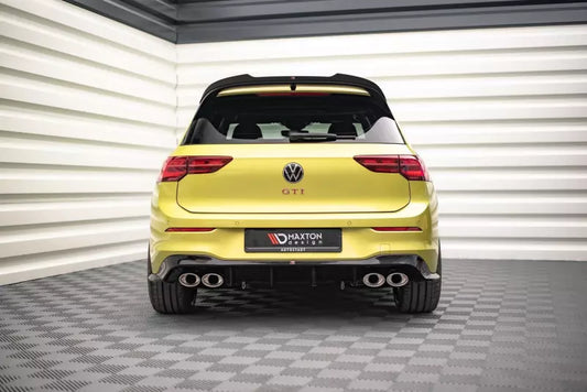 B-Ware Maxton Design Heckdiffusor V.3 für VW Golf 8 Clubsport Hochglanz schwarz – Ansicht 1