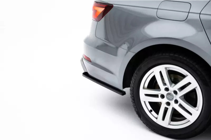 Maxton Design Diffusor Flaps für Audi A4 S-Line / S4 Limousine / Avant B9 Hochglanz schwarz – Ansicht 4