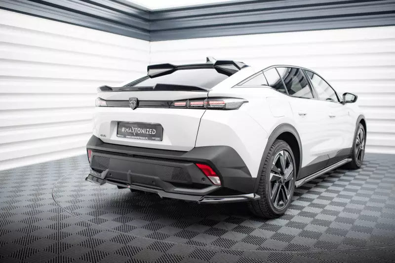 Maxton Design Heckdiffusor für Peugeot 408 Mk1 Hochglanz schwarz – Ansicht 1