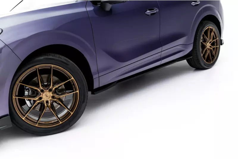 Maxton Design Seitenschweller (Paar) für Cupra Terramar Hochglanz schwarz – Ansicht 1