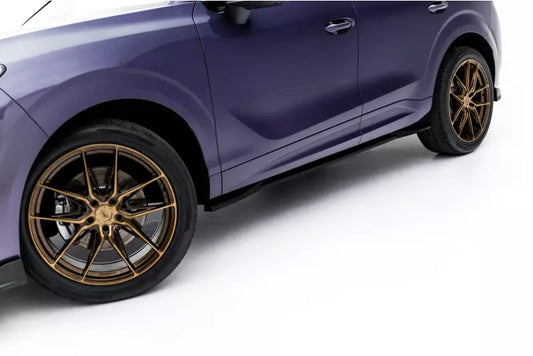 Maxton Design Seitenschweller (Paar) für Cupra Terramar Hochglanz schwarz – Ansicht 1