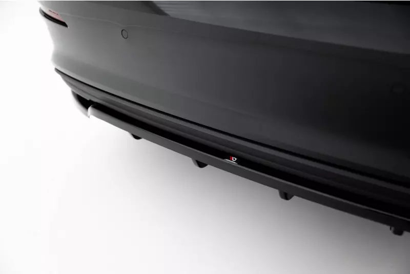 Maxton Design Heckdiffusor für Audi A3 Limousine 8Y Hochglanz schwarz – Ansicht 3