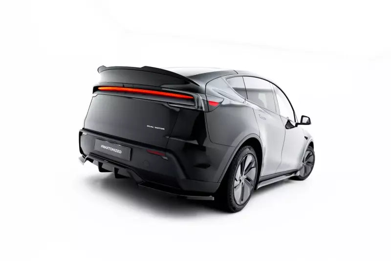Maxton Design Heckdiffusor DTM Look für Tesla Model Y Premium Mk1 Facelift Hochglanz schwarz – Ansicht 1