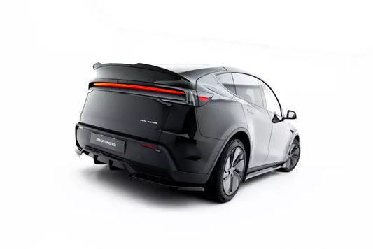 Maxton Design Heckdiffusor DTM Look für Tesla Model Y Premium Mk1 Facelift Hochglanz schwarz – Ansicht 1