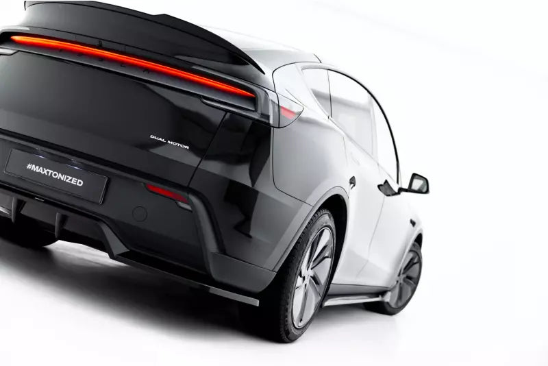 Maxton Design Heckdiffusor DTM Look für Tesla Model Y Premium Mk1 Facelift Hochglanz schwarz – Ansicht 2
