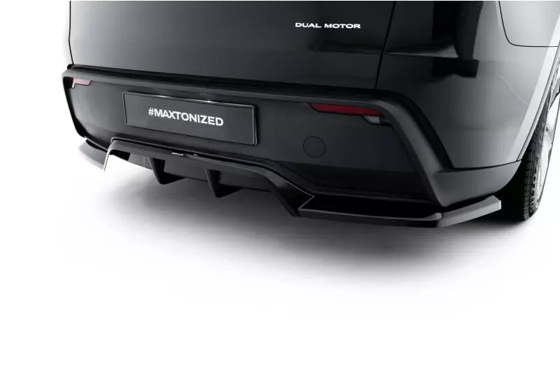 Maxton Design Heckdiffusor DTM Look für Tesla Model Y Premium Mk1 Facelift Hochglanz schwarz – Ansicht 3
