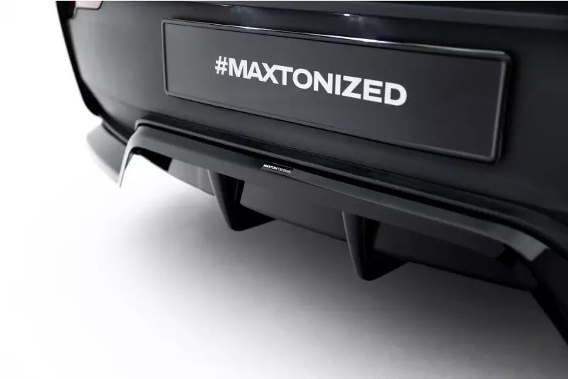 Maxton Design Heckdiffusor DTM Look für Tesla Model Y Premium Mk1 Facelift Hochglanz schwarz – Ansicht 4