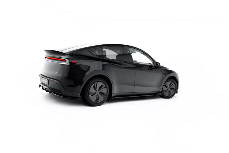 Maxton Design Seitenschweller (Paar) V.1 für Tesla Model Y Premium Mk1 Facelift Hochglanz schwarz – Ansicht 1
