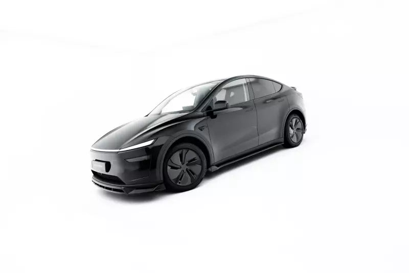 Maxton Design Seitenschweller (Paar) V.1 für Tesla Model Y Premium Mk1 Facelift Hochglanz schwarz – Ansicht 2
