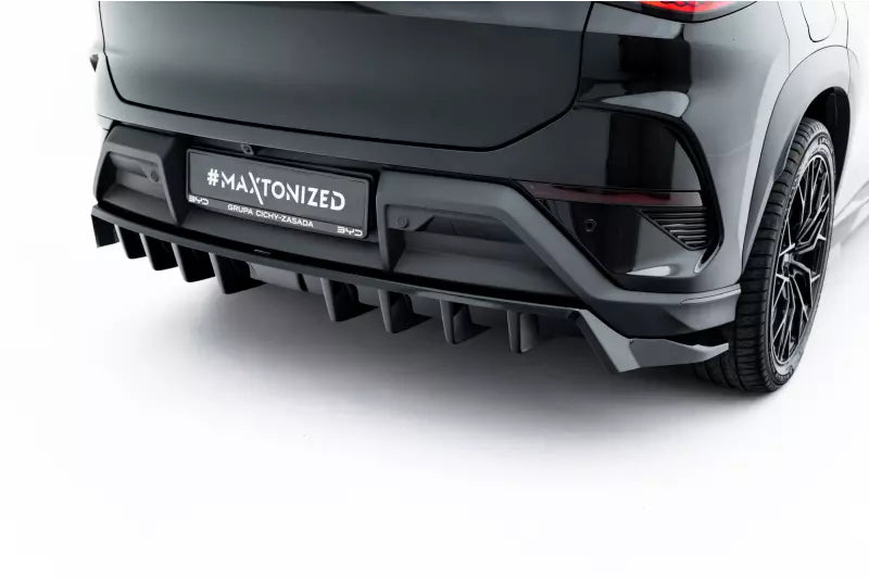 Maxton Design Heckdiffusor DTM Look für BYD Sealion 7 Mk1 Hochglanz schwarz – Ansicht 3