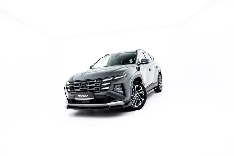 Maxton Design Frontlippe für Hyundai Tucson Mk4 Facelift Hochglanz schwarz – Ansicht 1