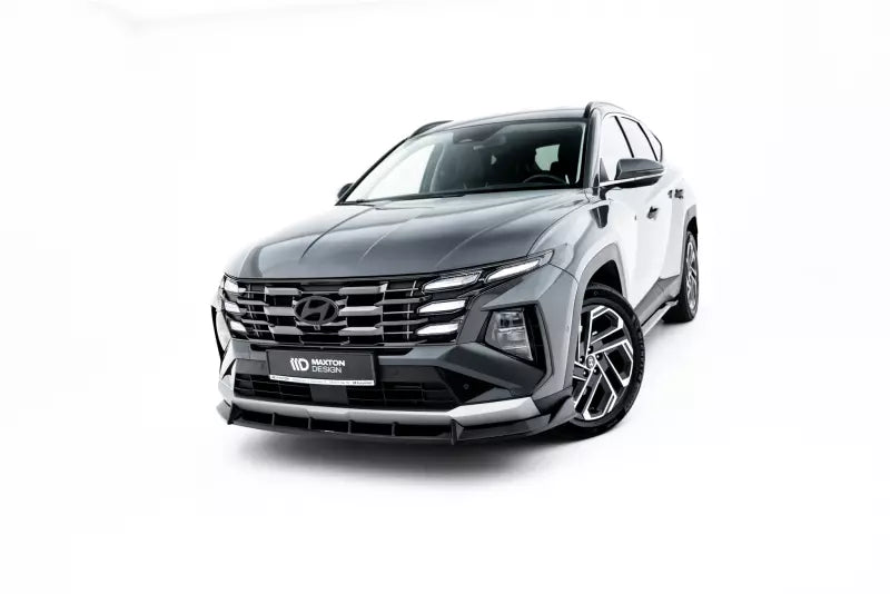 Maxton Design Frontlippe für Hyundai Tucson Mk4 Facelift Hochglanz schwarz – Ansicht 2